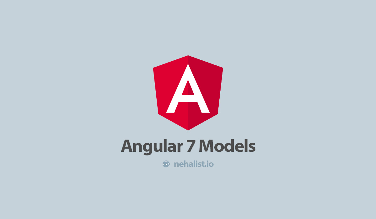 Angular 7 models