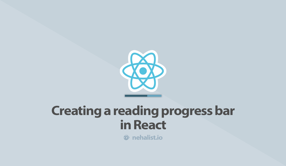 Creating a reading progress bar in React